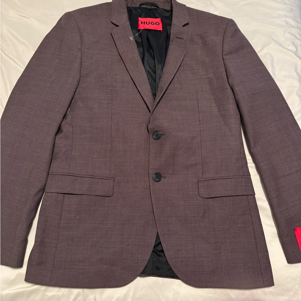 HUGO Men's Charcoal Blazer